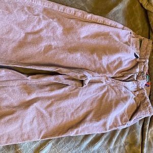 Light purple corduroy empires